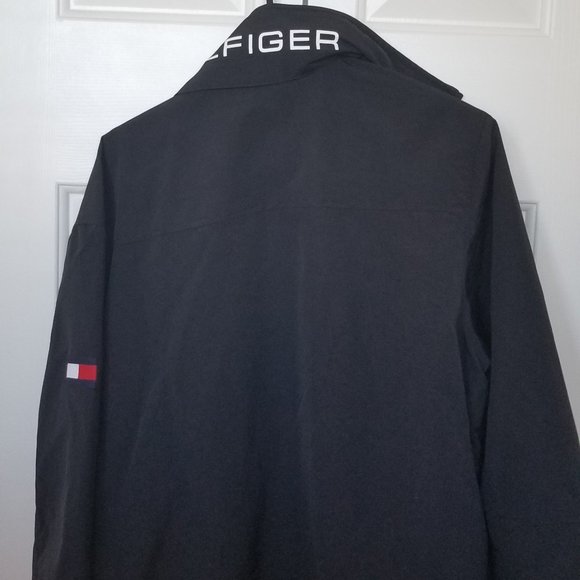 Black Men's Tommy Hilfiger Jacket - Picture 2 of 2